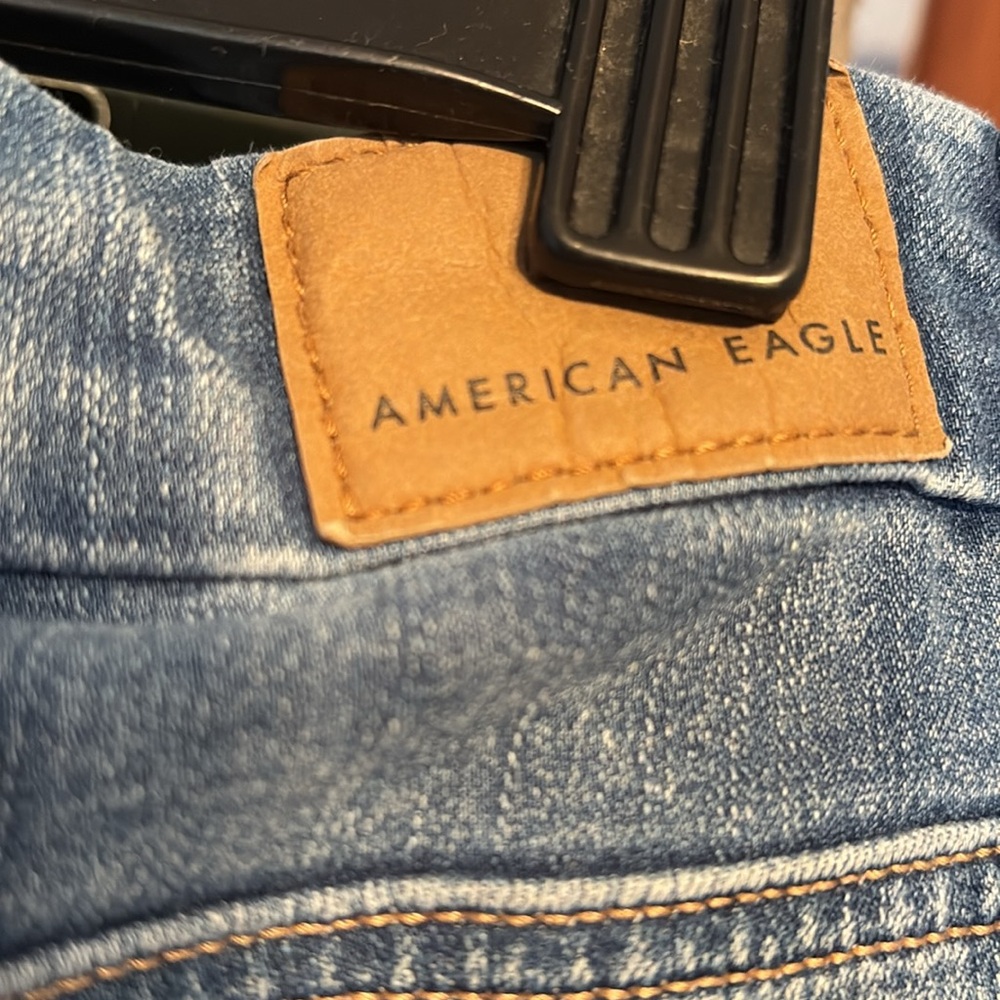 Upcycled Patch Jeans - image 5